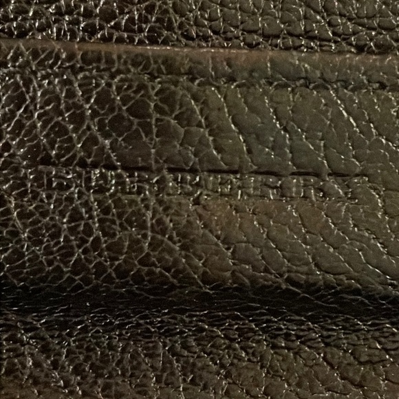 Burberry Black/Brown Metallic Leather Wallet - Picture 8 of 16